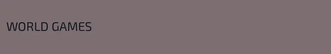 WORLD GAMES